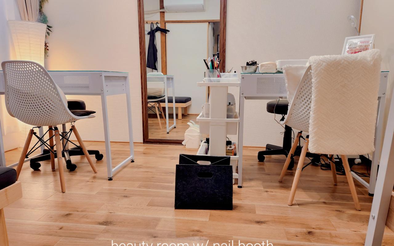 beauty room w/